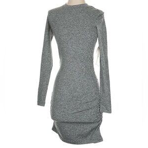 NEW With Tags Vuori Long Sleeve Halo Essential Dress Heather Grey XS NWT